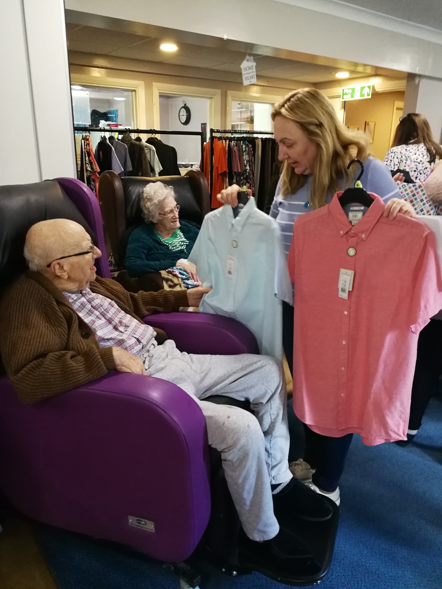 Fashion in Care Homes  Kissing it Better